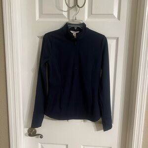 NWT Tommy Bahama Everyday Active Navy Long Sleeve Quarter Zip Jacket. S